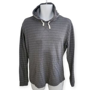 Marine Layer Men's Pullover Striped Hoodie Sweater Size Large